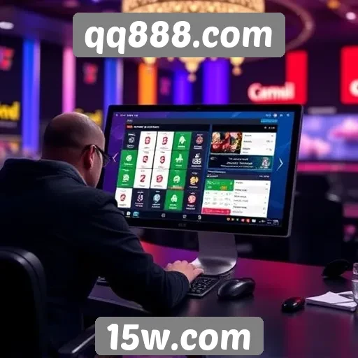 Explorando a interface intuitiva do site qq888.com